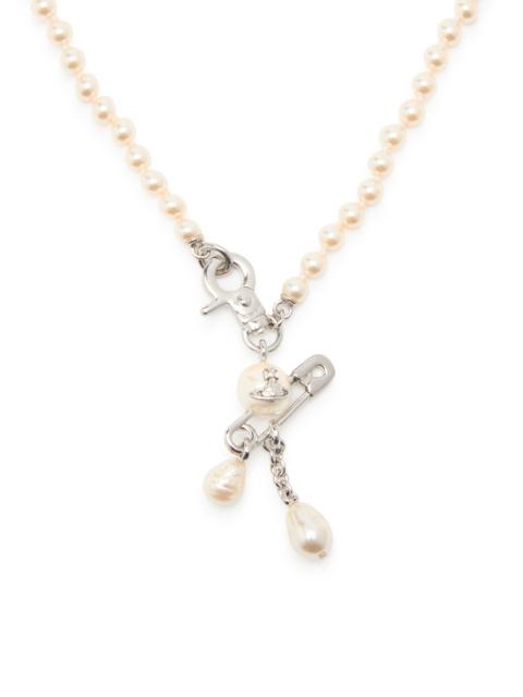 Vivienne Westwood Vivienne Westwood Claude Small Faux Pearl Necklace