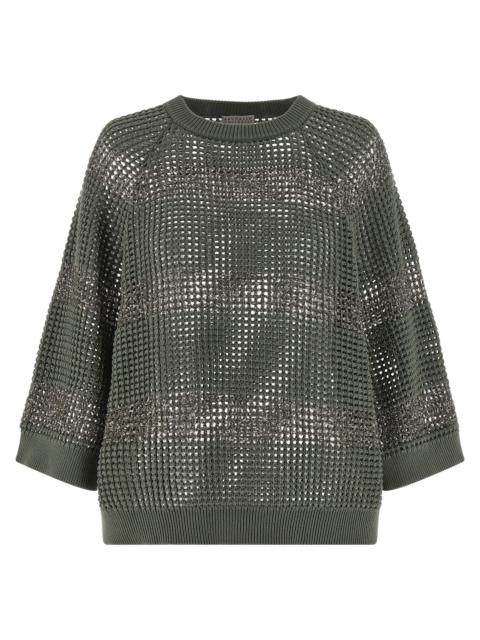 Brunello Cucinelli Brunello Cucinelli Women 'Dazzling Stripes' Sweater