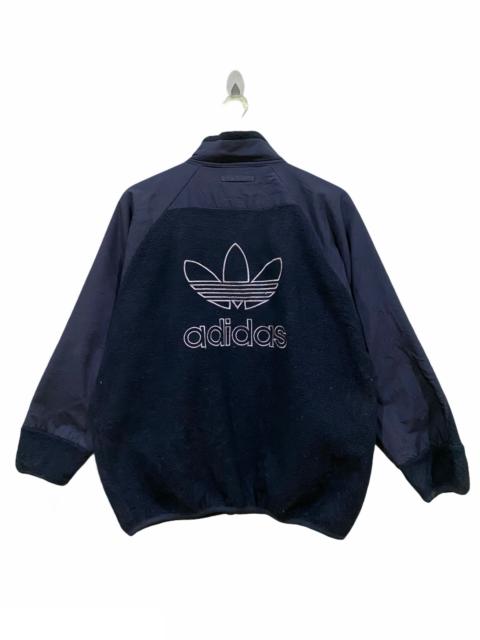 adidas VINTAGE ADIDAS EMBROIDED BIG LOGO SWEATER