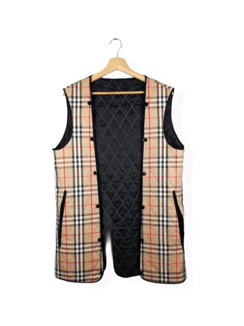 Burberry ACCEPT BINDING BURBERRY LONDON NOVA CHECK LINING COAT/VEST