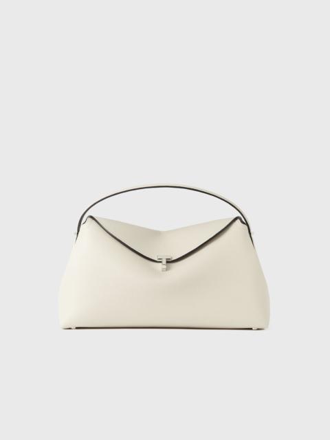 TOTEME T-Lock top handle milk grain