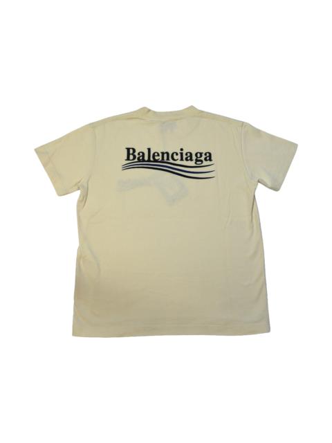 BALENCIAGA Balenciaga Political Campaign T-Shirts Beige