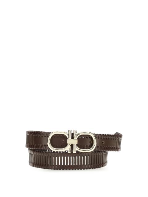 FERRAGAMO Ferragamo Men Adjustable Gancini Belt