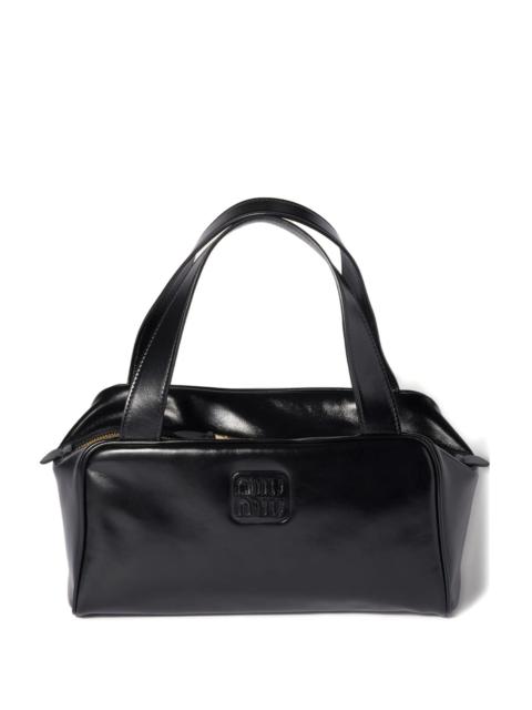 Miu Miu Miu Miu Leather Zipped Shoulder Bag