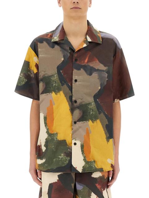 Other Designers Jw Anderson Men Abstract Print Shirt