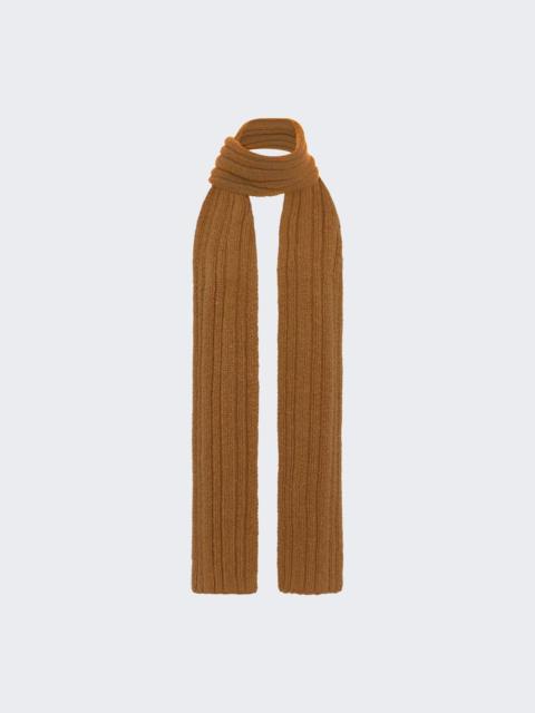 The Row Amos Wool Scarf Fawn