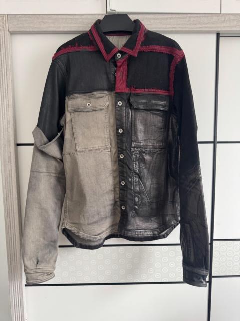 Rick Owens Rick Owens Waxed Panel Jacket