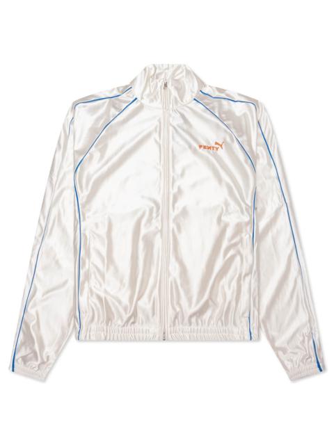 PUMA PUMA X FENTY T7 PIPING TRACK JACKET - WARM WHITE