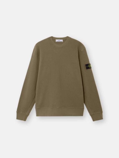 Stone Island Stone Island Organic Cotton Crewneck Sweater