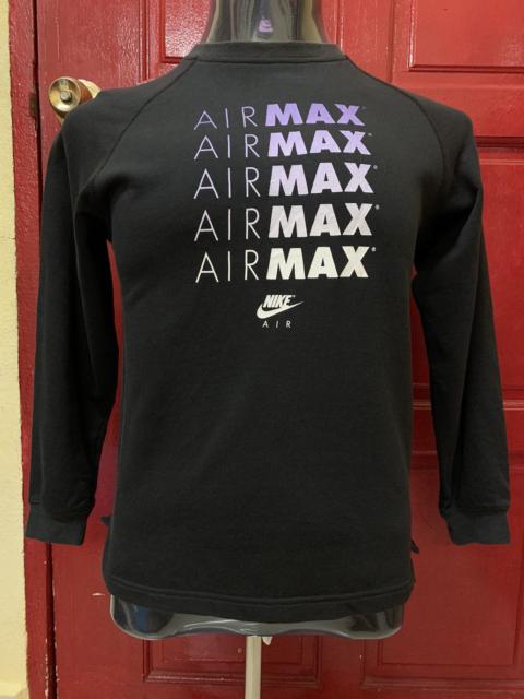 Other Designers Designer × Nike × Vintage - Nike Air Max Sweatshirt Streetwear Vintage