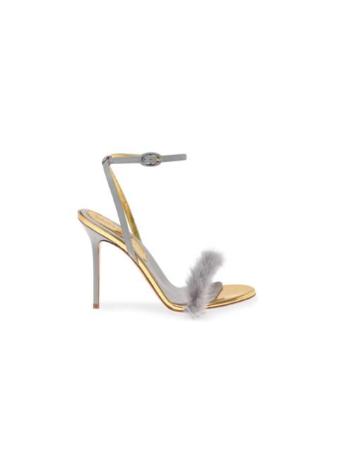 Other Designers Claudio Merazzi – Mink Sandal – Grey
