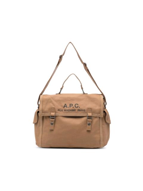 A.P.C. A.P.C. Brown Messenger Bags Men