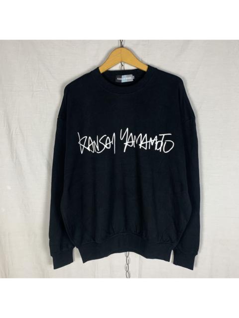 Other Designers Kansai Yamamoto Sweatshirt Crewneck