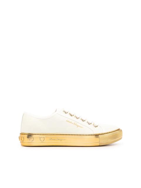 FERRAGAMO Ferragamo Ladies White Sneakers