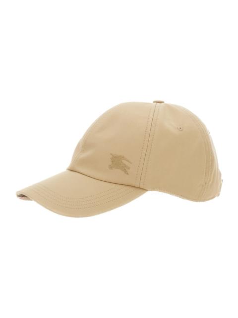 Burberry Burberry Men Beige Baseball Cap With Tonal Ekd Embroidery On The Front In Cotton Man