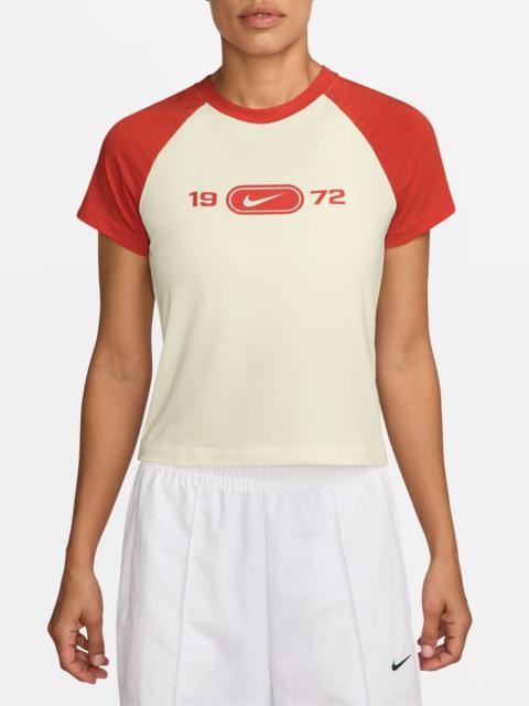Nike Nike Chill Graphic T-Shirt in Sail/Picante Red at Nordstrom