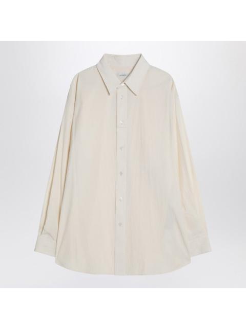 Lemaire Lemaire Cream Cotton Shirt Men