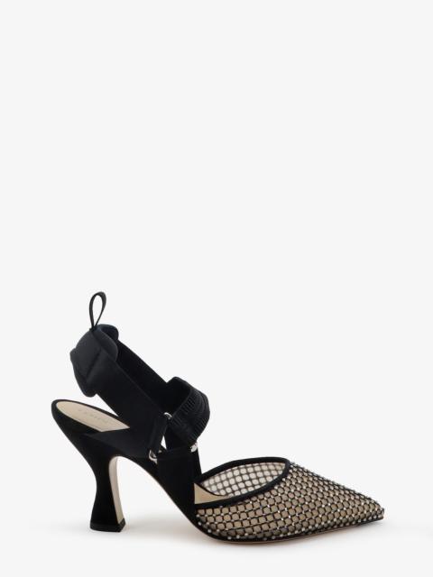 FENDI Fendi Women Decollete Colibrã¬ In Mesh E Suede
