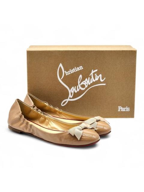 Christian Louboutin Christian Louboutin Gloriana Leather Ballet Flats Blush Nude EU 38 US 7.5 - $745