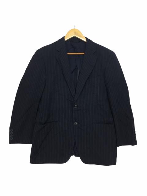 Other Designers Kansai Yamamoto - Vtg 90' KANSAI YAMAMOTO COLLECTION Striped Blazer Sport Coat