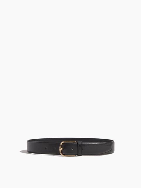 TOTEME Wide Trouser Belt in Black