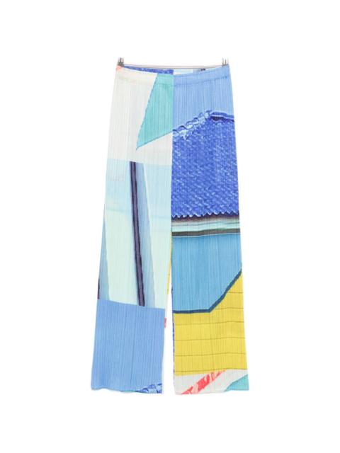 Pleats Please Issey Miyake Pleats Please Issey Miyake Women Pleated Trousers
