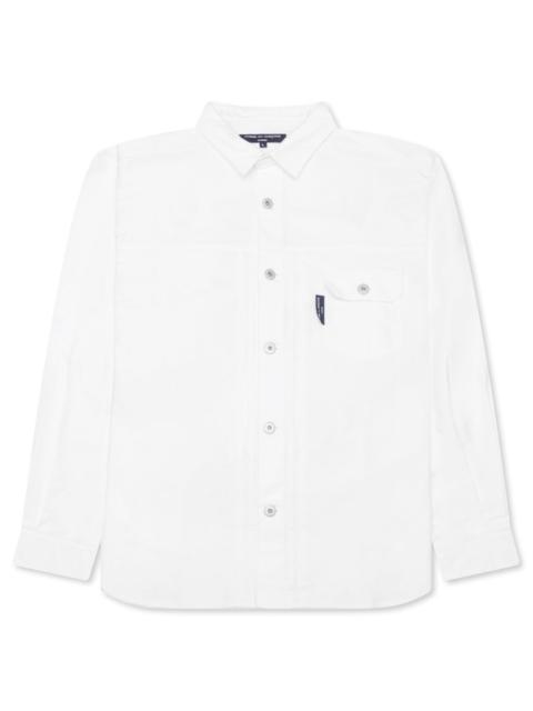 Comme des Garçons Homme STRIPED SHIRT - WHITE