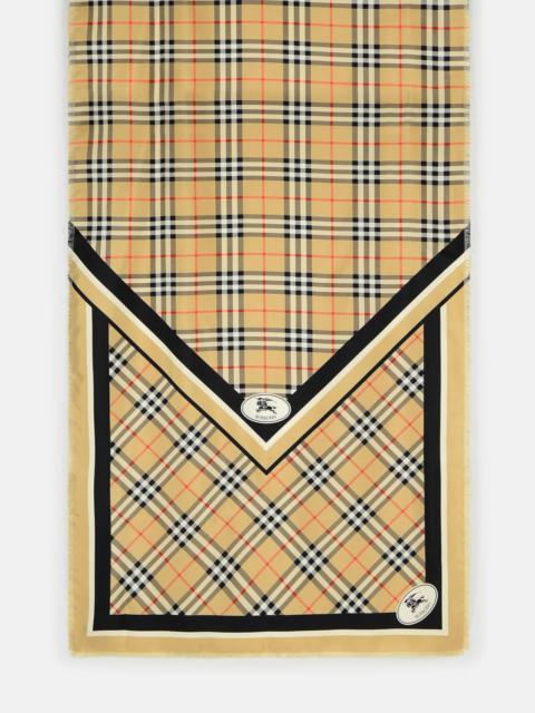 Burberry BEIGE WOOL SCARF