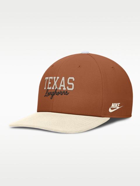 Nike Texas Legacy Script Men's Nike Dri-FIT College Adjustable Hat