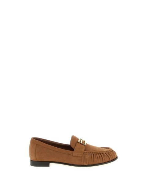 FENDI FENDI Brown Leather Loafers New & Authentic (Women's size:9;
