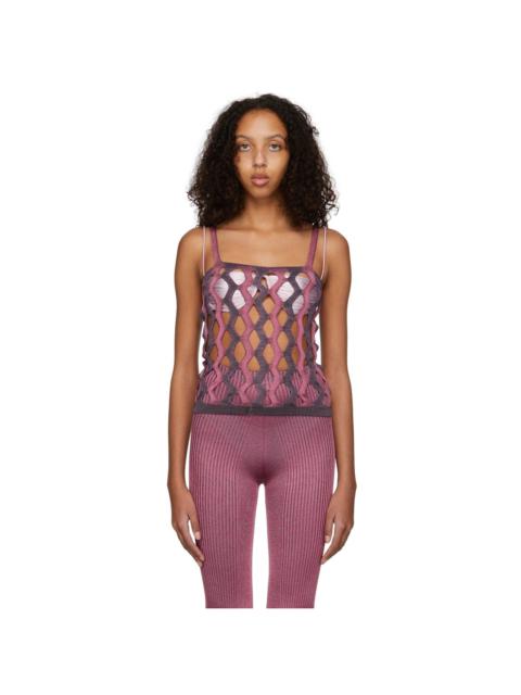 ISA BOULDER Purple & Pink Nest Tank Top