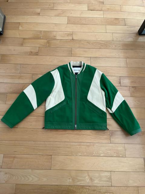 Andersson Bell NWT - Andersson Bell Leather and Wool Varsity Bomber Jacket