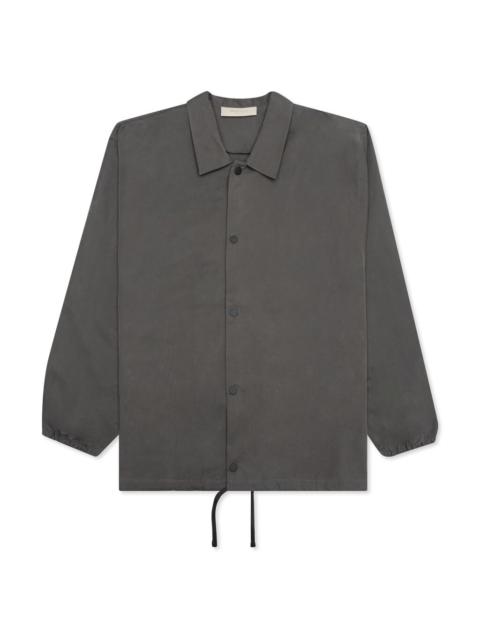 ESSENTIALS FEAR OF GOD ESSENTIALS 1977 COACHES JACKET - IRON