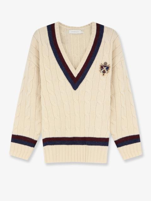 Zimmermann Zimmermann Valiant Cable Knit Wool Sweater
