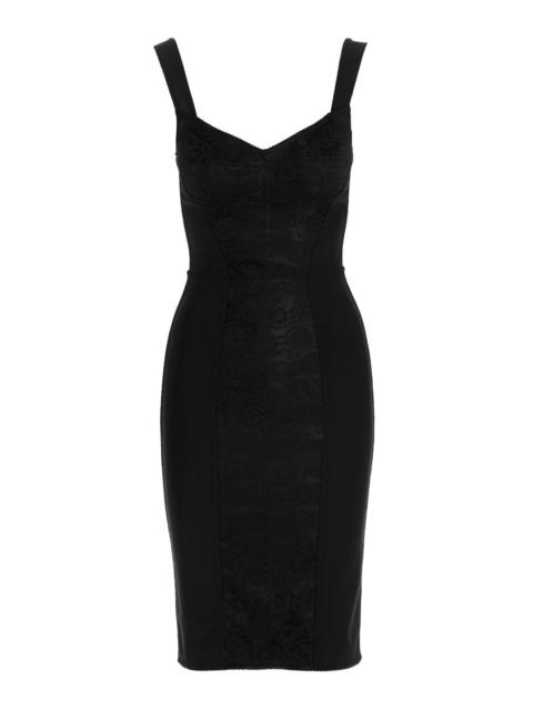 Dolce & Gabbana Dolce & Gabbana Women Midi Corsetry Dress