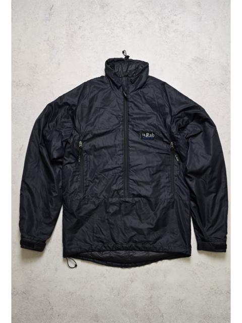 Other Designers Vintage Rab Quantum Primaloft 1/2 Zip Anorak Black Jacket