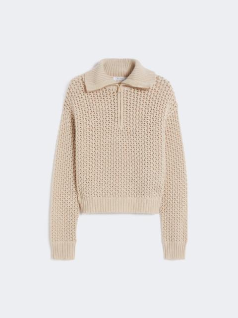Max Mara Wool, cashmere and lurex sweater - ALBINO
