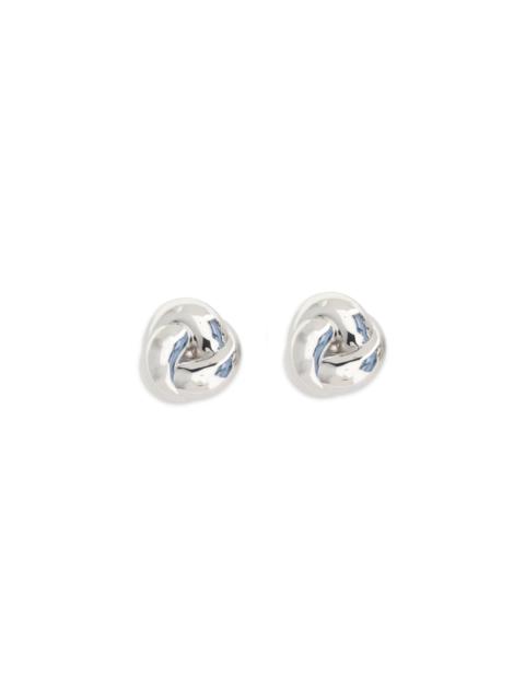 self-portrait Self-portrait Silver Knot Earrings Silver