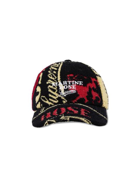 帽子 Supreme x Martine Rose Towel 6-Panelcap Supreme Martine Rose Towel 6 Panel Cap Black FW24 In Hand | eBay