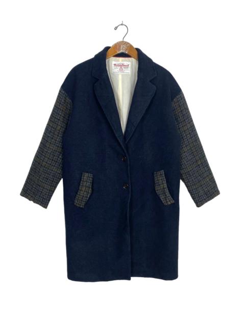 Other Designers Rare‼️ Harris Tweed Hand Woven Wool Coat
