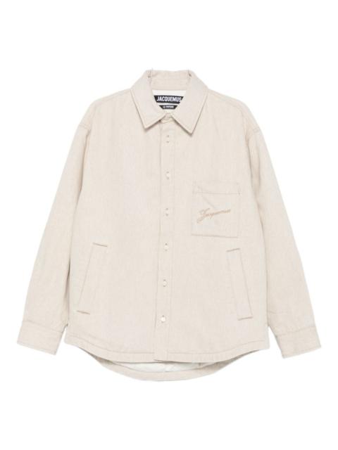 JACQUEMUS Jacquemus Men La Chemise Boulanger Shirt