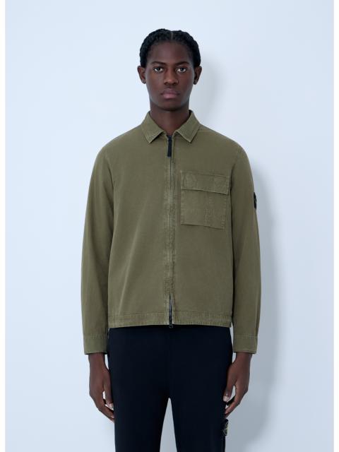 Stone Island Stone Island Men Logo Patch Overshirt