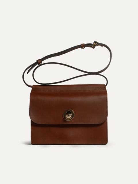 Bleu de Chauffe SACOCHE POUCH  -  AMBER BROWN