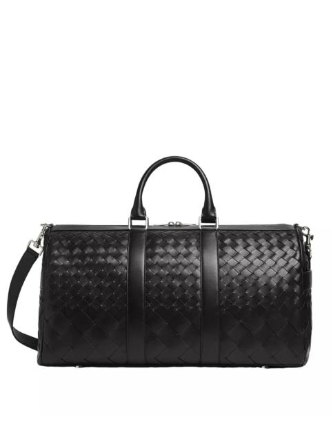 Bottega Veneta Bottega Veneta $6K Black Med Intrecciato Duffle