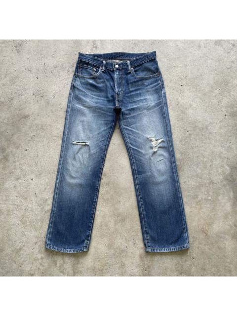 Levi's Levi’s 502 Faded Blue Distressed Jeans Denim Pants W32x29