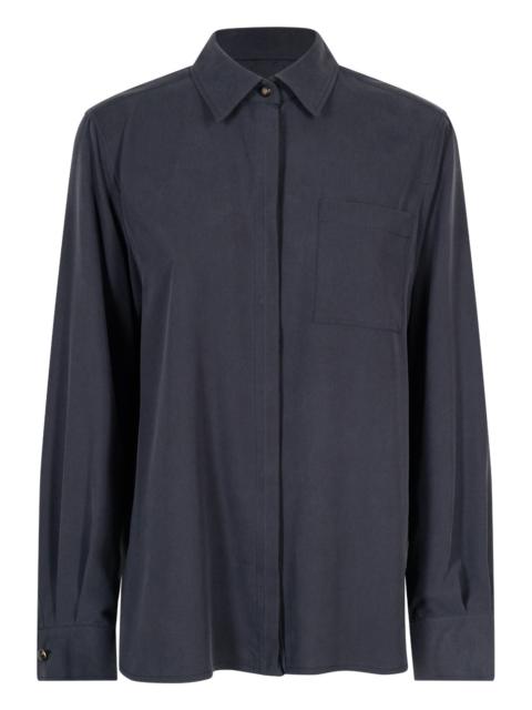 Max Mara Max Mara Women Silk Canvas Shirt