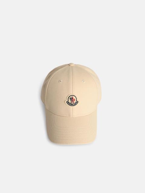 Moncler CREAM COTTON CAP
