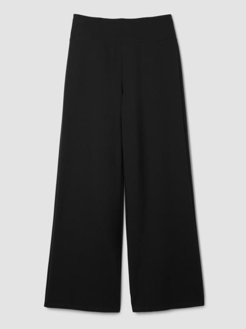 EILEEN FISHER Washable Flex Ponte High Waisted Wide-Leg Pant