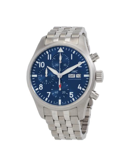 IWC Schaffhausen IWC Pilot Chronograph 41 Automatic Blue Dial Men's Watch IW388102