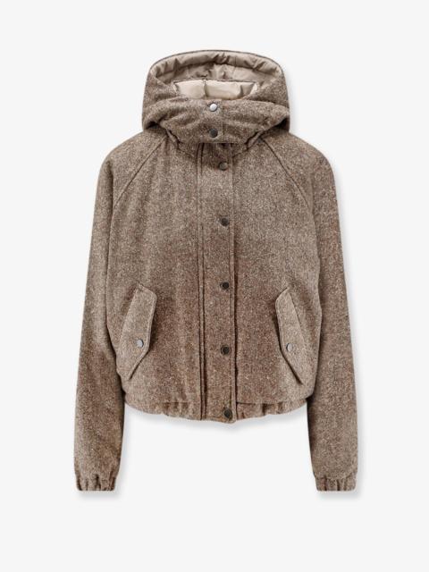 Brunello Cucinelli Brunello Cucinelli Mélange Virgin Wool Blend Jacket